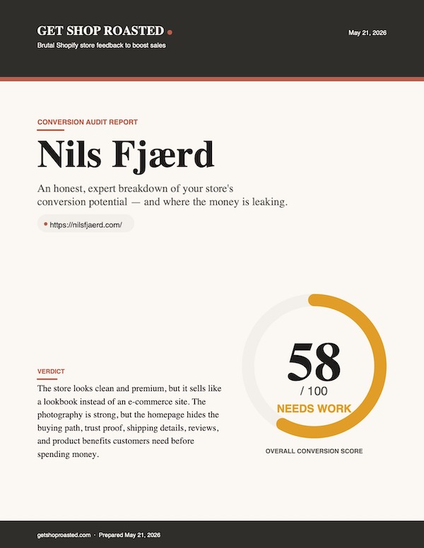 Report preview page 1